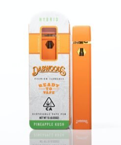 Dabwoods Disposable Full Gram Vape – Pineapple Kush