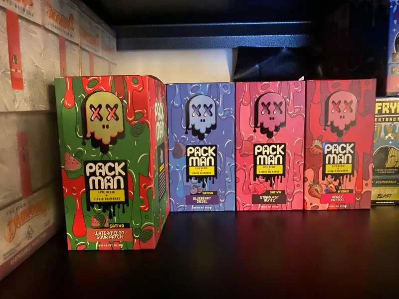 packman disposable thc