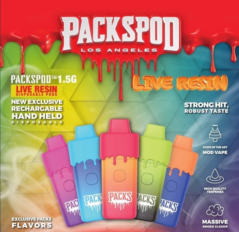 packspod live resin